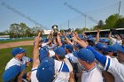 Baseball vs Babson  Wheaton College Baseball players celebrate their victory over Babson to win the NEWMAC Championship for the third year in a row. - (Photo by Keith Nordstrom) : Wheaton, baseball, NEWMAC